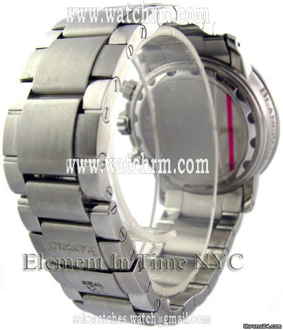 replica Blancpain Leman Flyback Chronograph  Steel Bracelet Black Dial WATCHES 1 