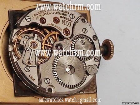 replica Longines VINTAGE 14K GOLD MENS WATCH MECHANICAL SWISS WATCHES 1 