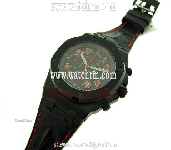 replica Audemars Piguet LAS VEGAS STRIP ROYAL OAK OFFSHORE BLACK PVD -LTD 400 PIECES WATCHES 1 