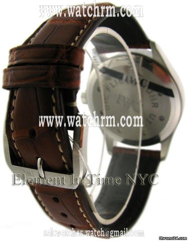 replica IWC Pilot UTC Stainless Steel On Strap SIlver Spitfire Dial WATCHES 1 