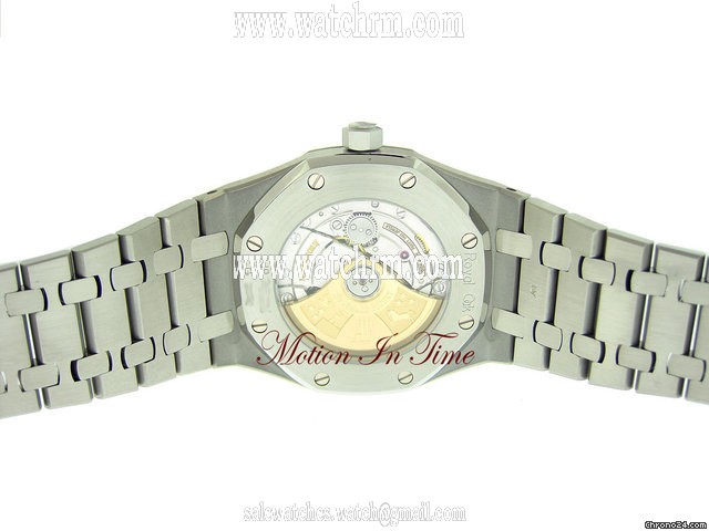 replica Audemars Piguet ROYAL OAK AUTOMATIC JUMBO STAINLESS STEEL-SKELETON BACK 40mm WATCHES 1 