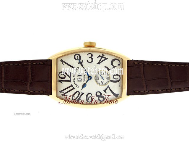 Franck Muller 6850 S6 GG ~ GRAND GUICHET DATE ROSE GOLD XL