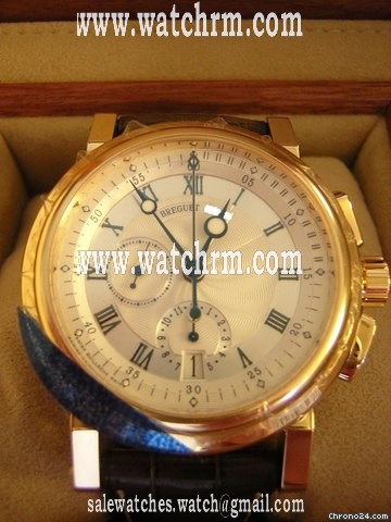 Breguet Marine Chrono White Gold Save