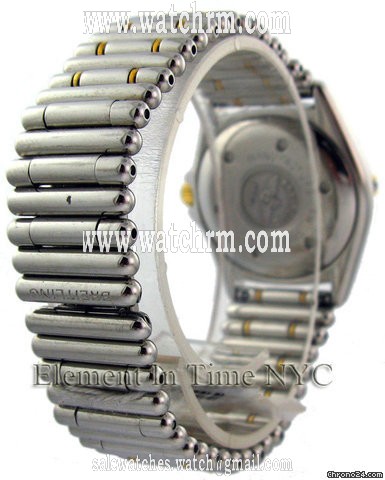 replica Breitling Callistino 18kt Gold/Steel On Bracelet White Dial WATCHES 1 