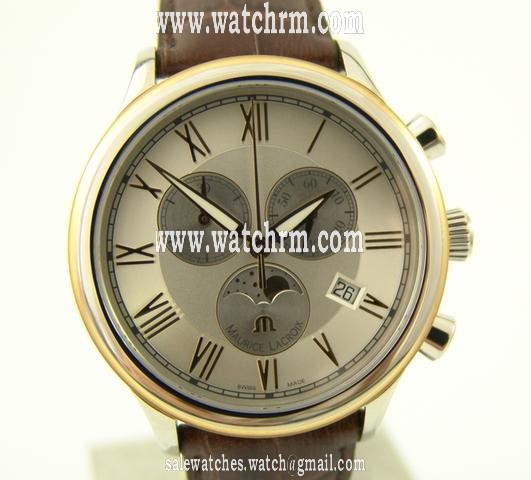 Maurice Lacroix Le Classic Chronograph Mondphase Stahl/Gold