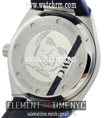 replica IWC Ingenieur Zinedine Zidane Edition Stainless Steel On Strap WATCHES 1 
