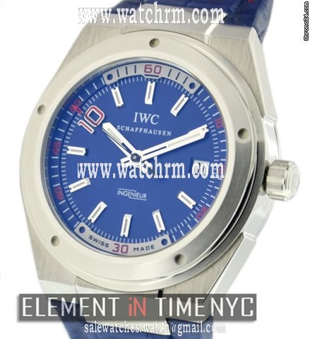 IWC Ingenieur Zinedine Zidane Edition Stainless Steel On Strap