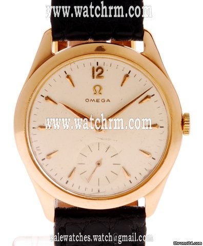 Omega Vintage Tresor in 18K gold case