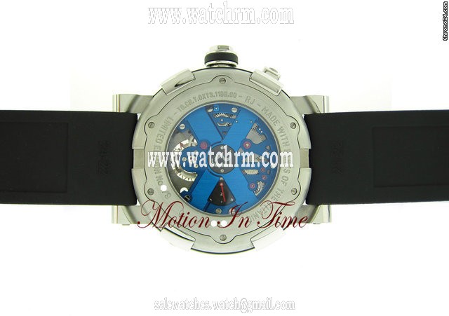 replica Romain Jerome TOURBILLON CHRONOGRAPH SKELETON 50mm"RUSTED STEEL T-OXY III" WATCHES 1 