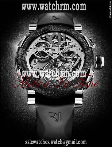 Romain Jerome TOURBILLON CHRONOGRAPH SKELETON 50mm"RUSTED STEEL T-OXY III"