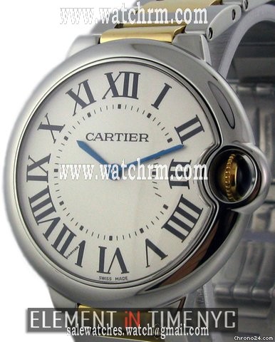 Cartier Ballon Bleu Mid Size Gold/Steel Automatic W6920047