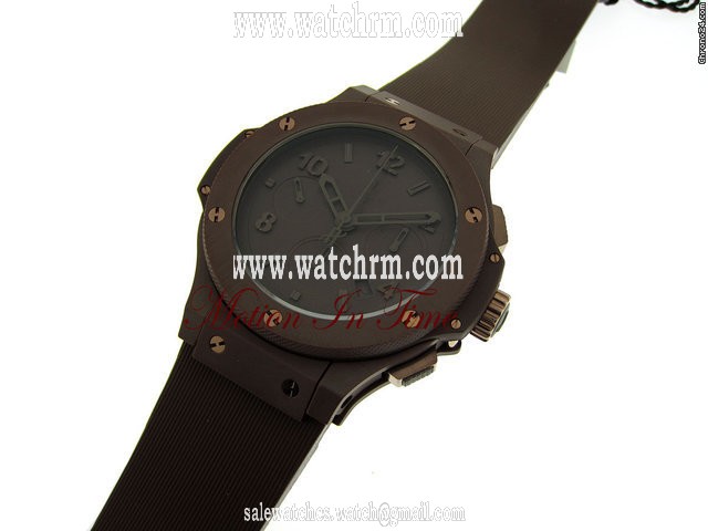 replica Hublot BIG BANG "ALL-CHOCOLATE" BROWN PVD CERAMIC-LIMITED 500 PIECE WATCHES 1 