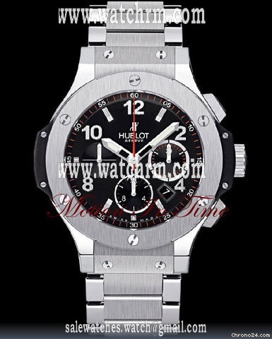 Hublot BIG BANG STAINLESS STEEL ON BRACELET 44.5mm -NEW