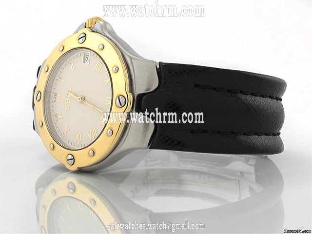 replica Ebel Herren "SPORTWAVE" Edelstahl / Gelbgold Quarz WATCHES 1 