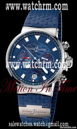 Ulysse Nardin BLUE SEAL MAXI MARINE CHRONOGRAPH STAINLESS STEEL LIMITED