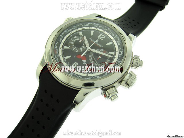 replica Jaeger-LeCoultre MASTER EXTREME WORLD CHRONOGRAPH STAINLESS STEEL/RUBBER NEW WATCHES 1 