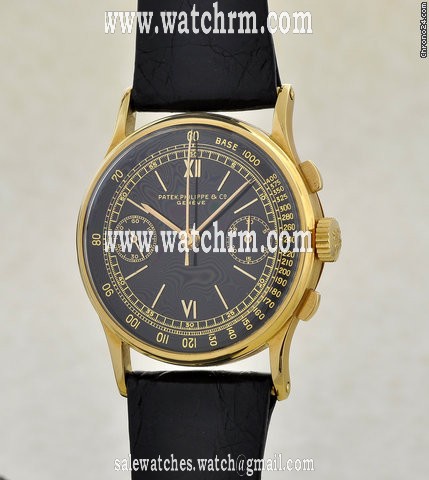 Patek Philippe chronograph 130 black dial