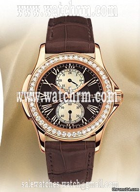 Patek Philippe 4934R COMPLICATED TRAVEL TIME LADIES' ROSE GOLD DIAMOND NEW