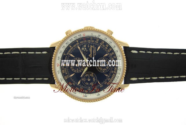 Breitling NAVITIMER MONTBRILLIANT OLYMPUS MOONPHASE ROSE GOLD - 500 PC