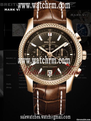 Breitling BENTLEY MARK VI ROSE GOLD CHRONOGRAPH ~ LIMITED 500 PIECES