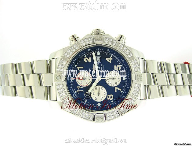 Breitling SUPER AVENGER STAINLESS STEEL DIAMOND 48mm NEW
