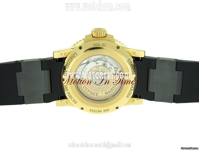 replica Ulysse Nardin BLACK SURF LIMITED EDITION MENS 500 PCS WATCHES 1
