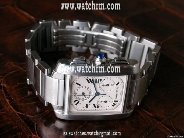 replica Cartier Tank Francaise Chrono WATCHES 1 