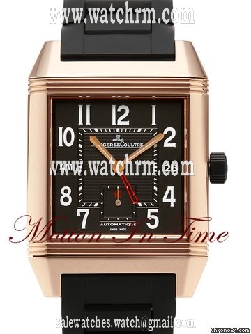 Jaeger-LeCoultre REVERSO SQUADRA HOMETIME "BLACK" ROSE GOLD LIMITED 500 PIECE