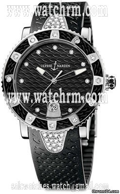 Ulysse Nardin Lady Diver Schwarz mit Diam. NEU incl MWST B&P