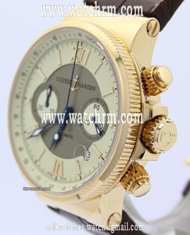 Ulysse Nardin Maxi Marine Chronograph Rotgold NEU incl MWST mit B&P