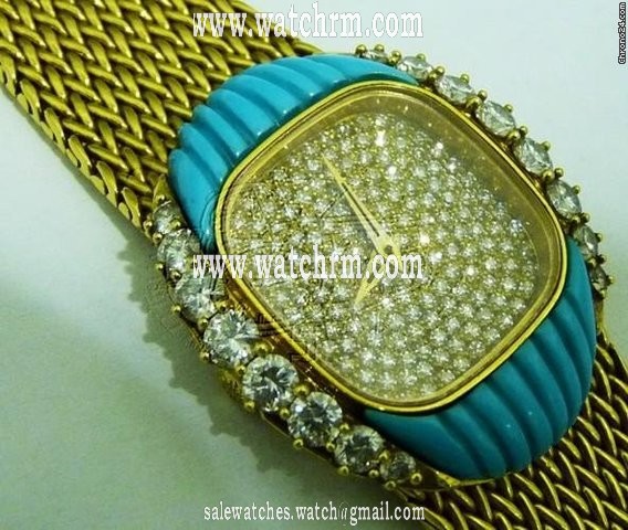 Patek Philippe VINTAGE 18K GOLD DIAMONDS LADIES WATCH