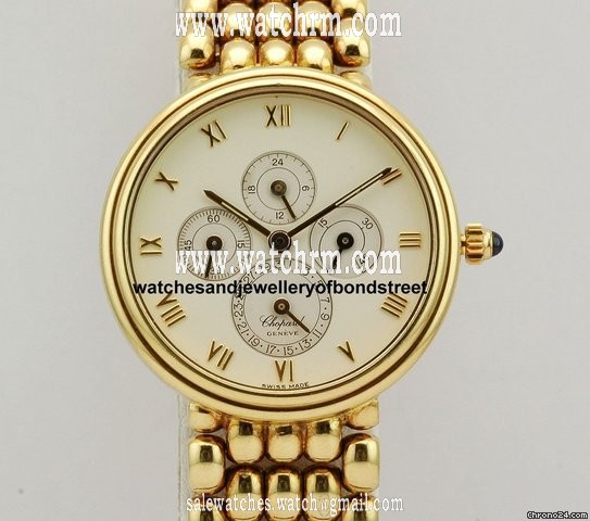 Chopard 18k Yellow Gold LINEA D'ORO calendar gents w/w
