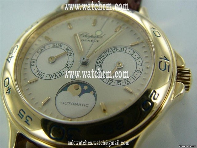 replica Chopard , calendar, moonfase, 18crt. (nr.1744) WATCHES 1 