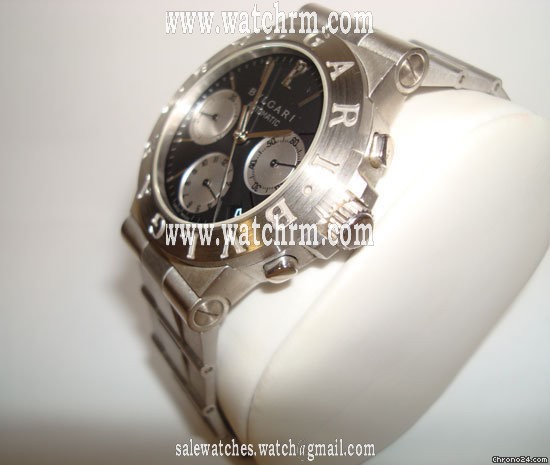 replica Bulgari Sport Chrono Oro Blanco WATCHES 1 