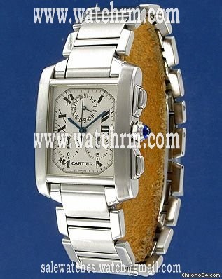 replica Cartier Tank Francaise Chronoflex GM WATCHES 1 