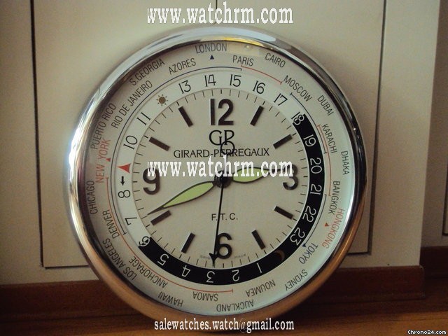 Girard Perregaux Ore del Mondo - World time - Wall Clock - Pezzi Numerati
