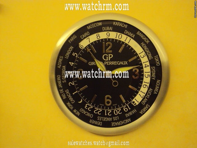Girard Perregaux Ore del Mondo  - World Time WALL CLOCK - Pezzi Numerati