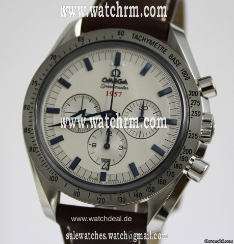 Omega Speedmaster Broad Arrow 1957 Neu mit Box & Papieren inkl MwS