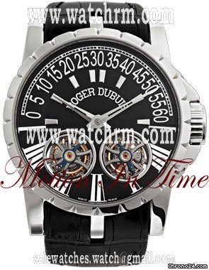 Roger Dubuis EXCALIBUR DOUBLE TOURBILLON RETROGRADE W/G-LIMITED 28 PIECES WATCHES 2