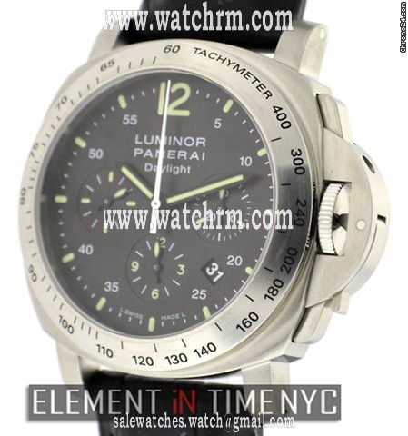 Panerai Luminor Chrono Daylight Pam 250 Steel NEW