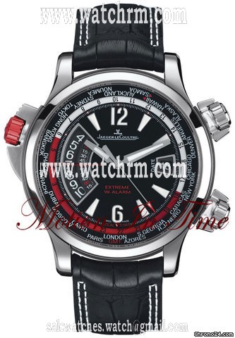 Jaeger-LeCoultre MASTER EXTREME WORLD ALARM "RED TIDES" TITANIUM 2010 NEW