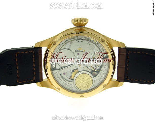 replica IWC BIG PILOTS PERPETUAL ROSE GOLD "BUCHERER" LIMITED 30 PIECES WATCHES 1 
