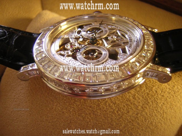 replica Breguet Chronograph Skeleton Diamond case WATCHES 1 