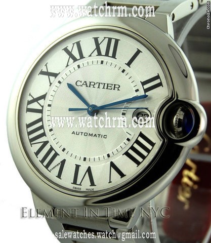 Cartier Ballon Bleu 42mm Steel On Bracelet Automatic