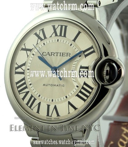 Cartier Ballon Bleu Mid-Size 36mm Automatic Steel On Bracelet