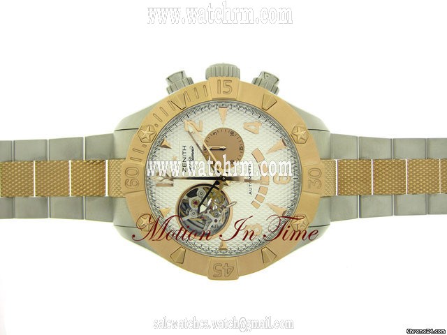 Zenith DEFY EXTREME CLASSIC OPEN ROSE GOLD & STAINLESS STEEL 2010