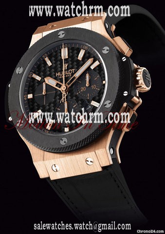Hublot BIG BANG "EVOLUTION" ROSE GOLD & BLACK CERAMIC