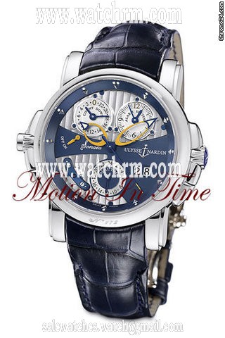 Ulysse Nardin SONATA CATHEDRAL DUAL TIME ALARM WHITE GOLD 2011 MODEL 42mm