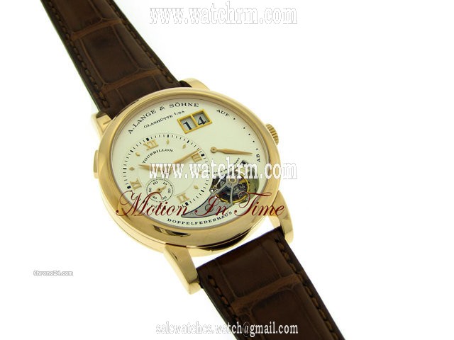 replica A. Lange & Sohne LANGE 1 TOURBILLON POWER RESERVE ROSE GOLD LIMITED 250 PIECE WATCHES 1 