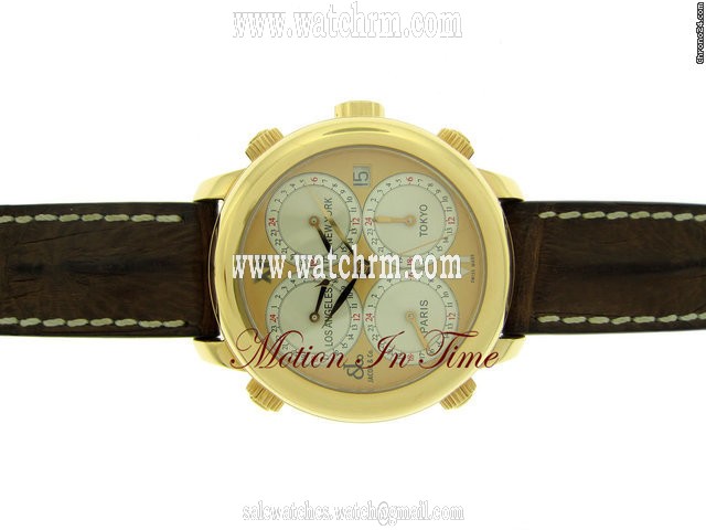 Jacob & Co. H24 FIVE TIME-ZONE AUTOMATIC ROSE GOLD LIMITED 180 PIECES